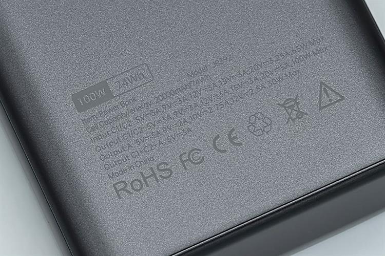 Pin sạc dự phòng Polymer 20000mAh Type C PD QC 3.0 100W Xmobile TFT JP392 kèm Cáp Type C Màu Xám