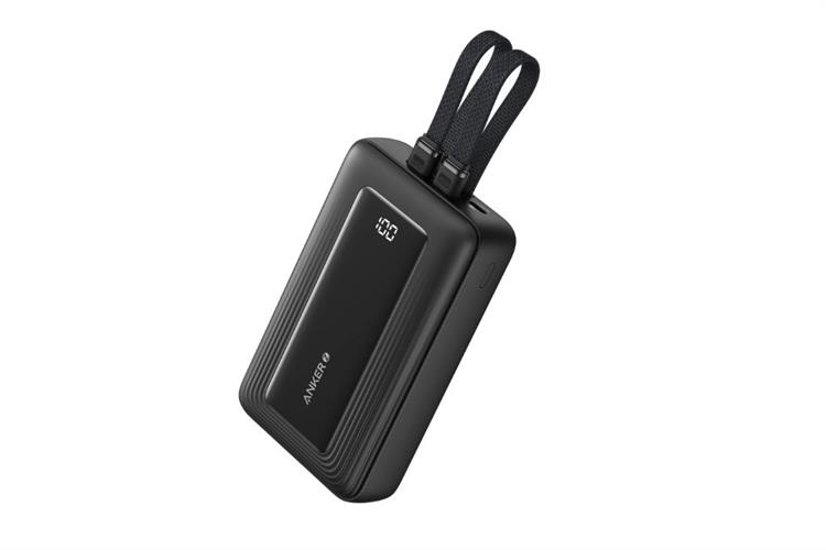 Pin sạc dự phòng Polymer 20000mAh Type C PD QC 3.0 45W Anker Zolo A110M kèm 2 Cáp Type C Màu Đen