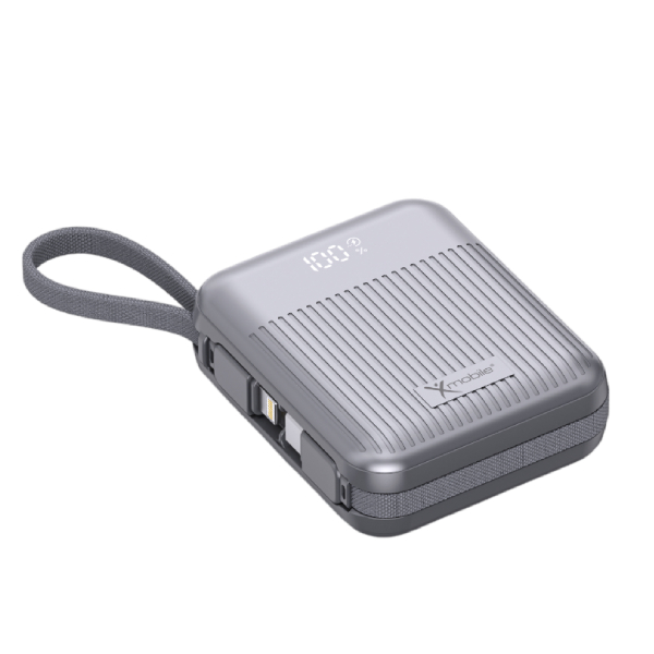 Pin sạc dự phòng Polymer 10000mAh Type C PD QC 3.0 22.5W Xmobile CarryOn Y111 kèm Cáp Lightning và Type C