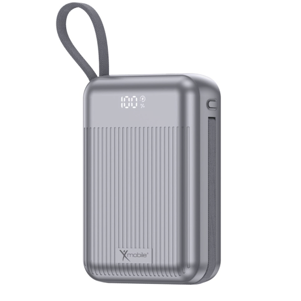 Pin sạc dự phòng Polymer 20000mAh Type C PD QC 3.0 22.5W Xmobile CarryOn Y112 kèm Cáp Lightning và Type C