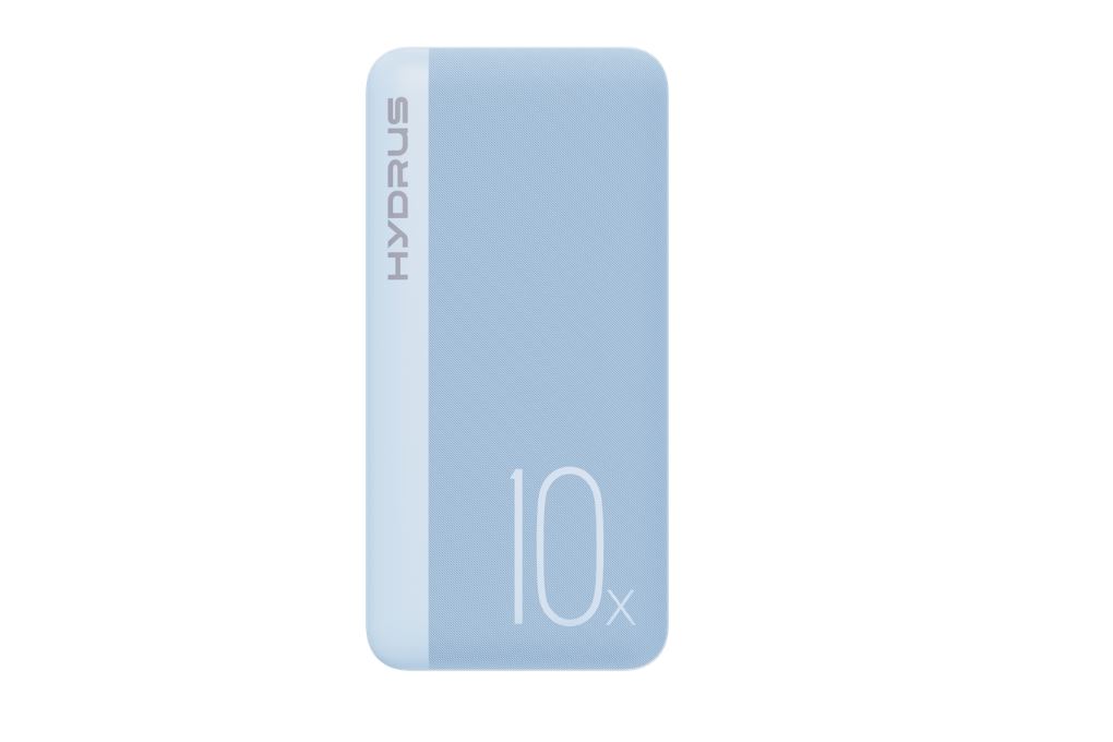 Pin sạc dự phòng Polymer 10000mAh 12W Hydrus JP388 Màu Xanh Dương