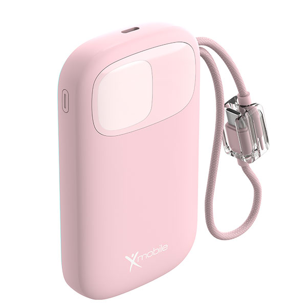 Pin sạc dự phòng Polymer 10000mAh Type C PD QC 3.0 45W Xmobile DS85C9 kèm Cáp Type C