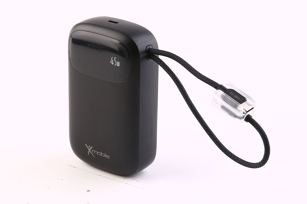 Pin sạc dự phòng Polymer 20000mAh Type C PD QC 3.0 45W Xmobile DS85C10 kèm Cáp Type C Màu Đen