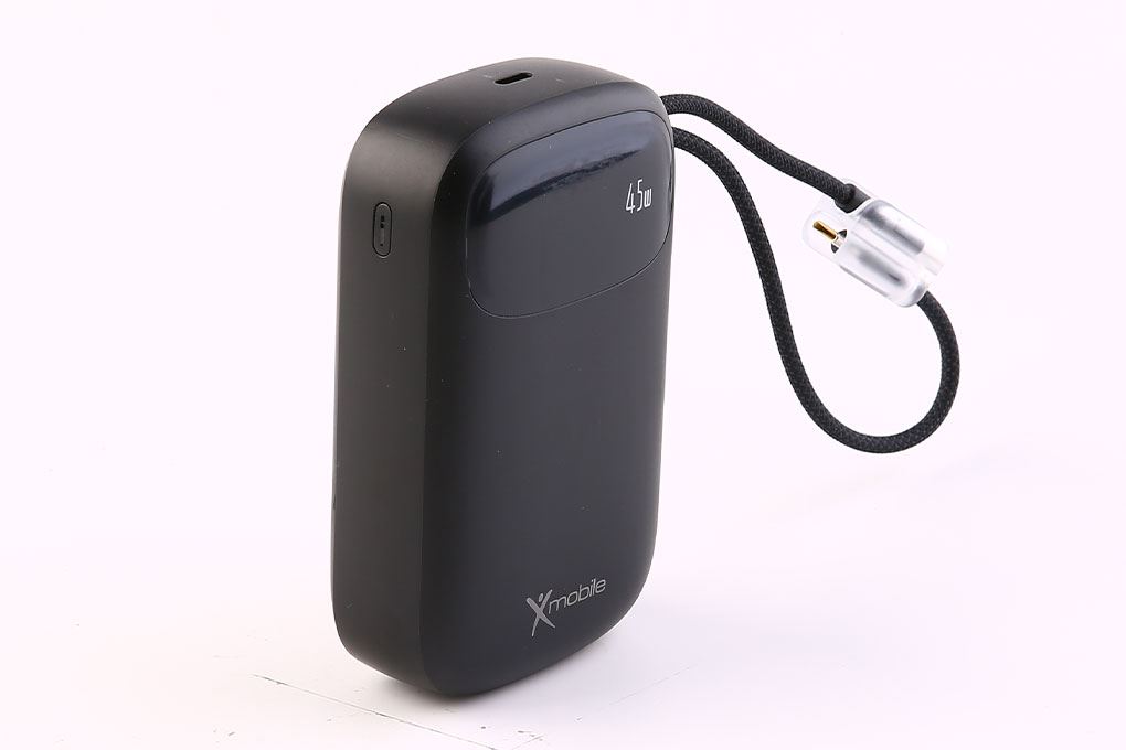 Pin sạc dự phòng Polymer 20000mAh Type C PD QC 3.0 45W Xmobile DS85C10 kèm Cáp Type C Màu Đen