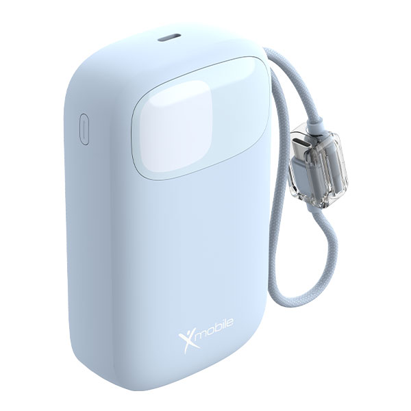 Pin sạc dự phòng Polymer 20000mAh Type C PD QC 3.0 45W Xmobile DS85C10 kèm Cáp Type C