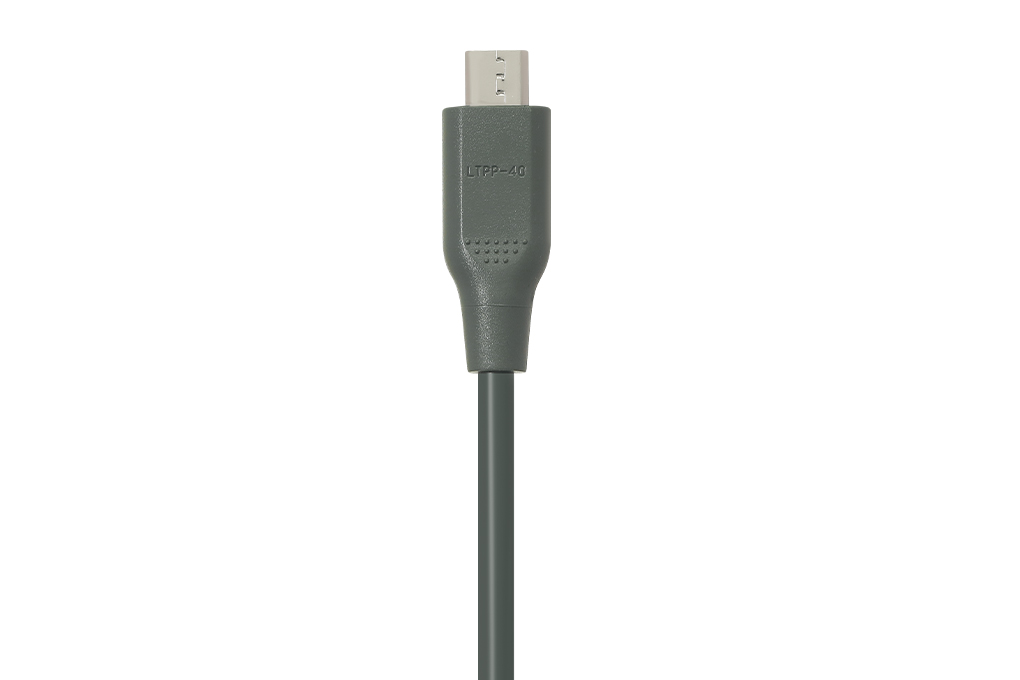 Cáp sạc USB-A - Micro USB 10.5W 1m Hydrus LTPP-40 Màu Xanh rêu