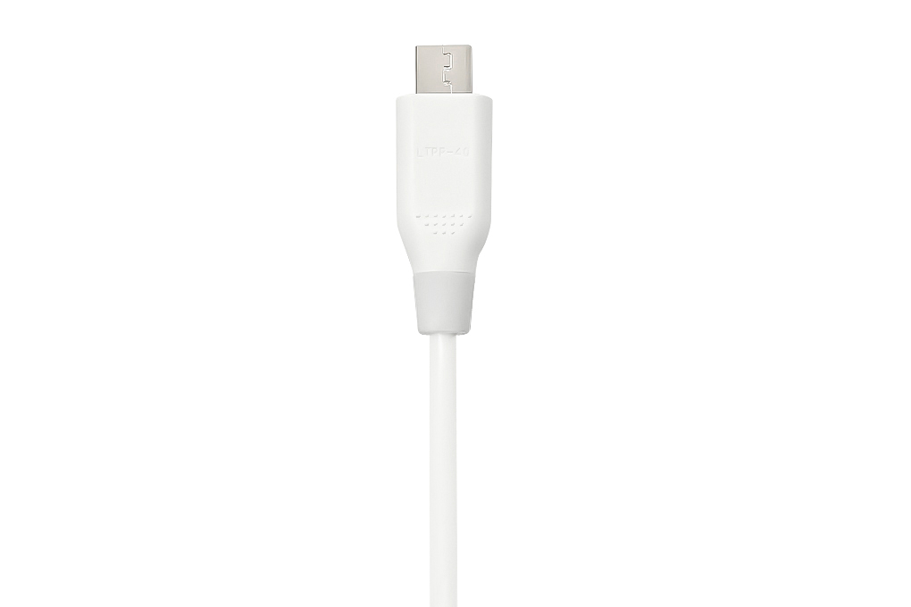 Cáp sạc USB-A - Micro USB 10.5W 2m Hydrus LTPP-40 Màu Trắng