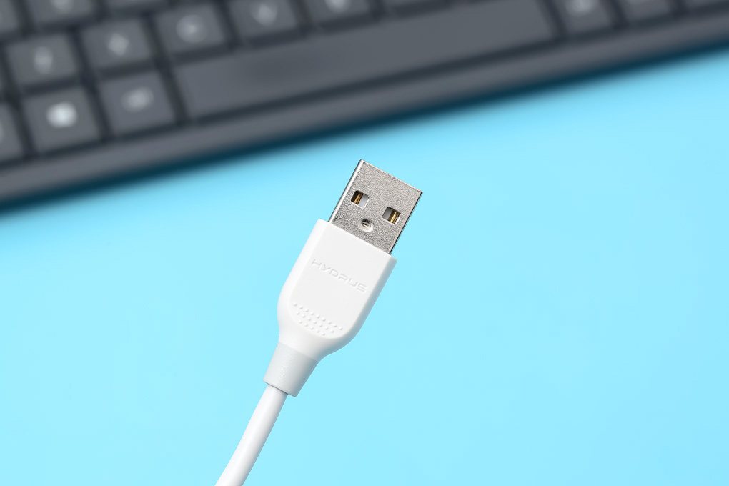 Cáp sạc USB-A - Micro USB 10.5W 2m Hydrus LTPP-40 Màu Trắng