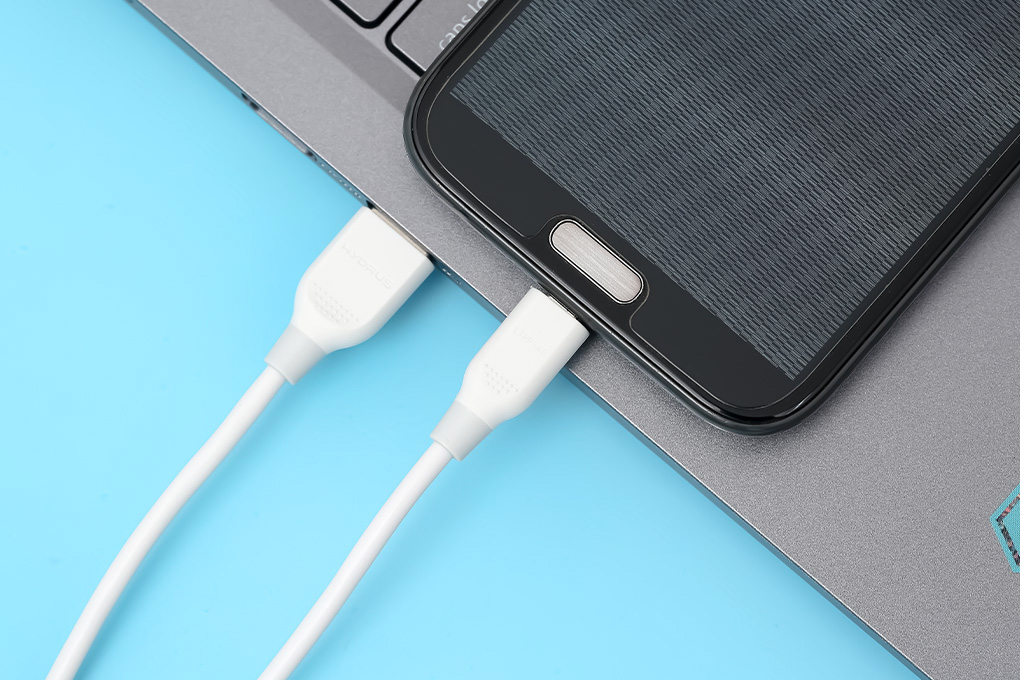 Cáp sạc USB-A - Micro USB 10.5W 2m Hydrus LTPP-40 Màu Trắng