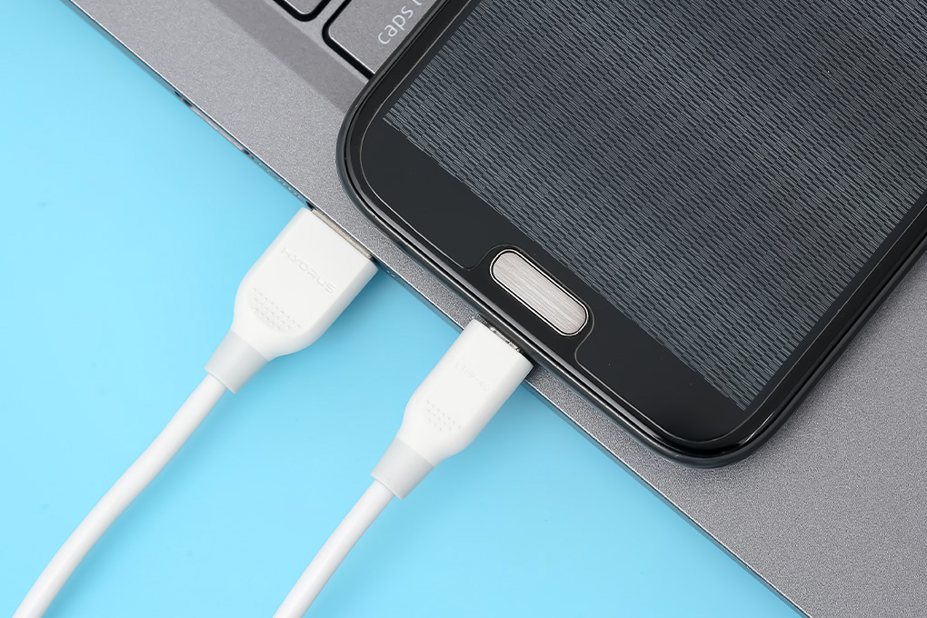 Cáp sạc USB-A - Micro USB 10.5W 2m Hydrus LTPP-40 Màu Trắng