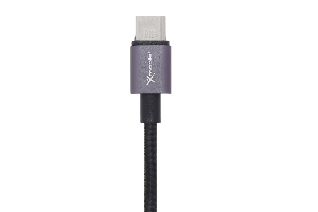 Cáp sạc nhanh và truyền dữ liệu Type-C - Lightning 27W 1m Xmobile LCL-04 Màu Đen