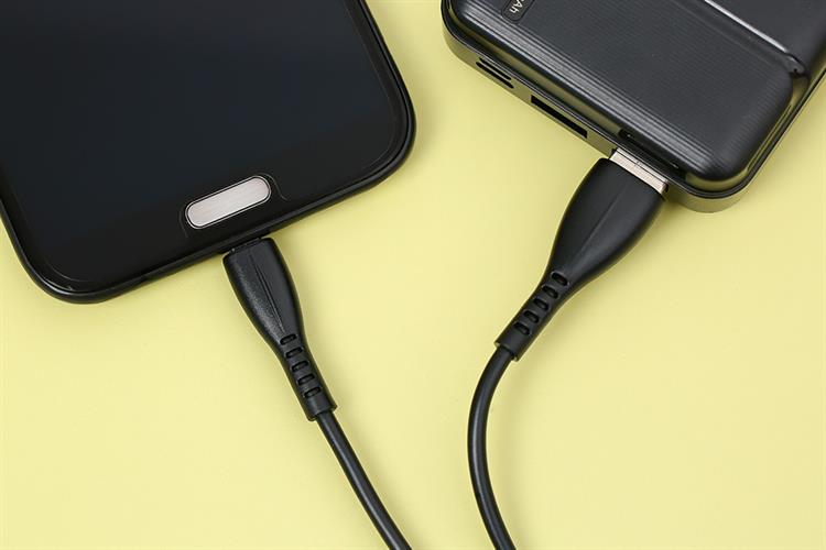 Cáp sạc USB-A - Micro USB 10W 1m Hydrus CS-DC52 Màu Đen