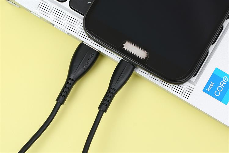 Cáp sạc USB-A - Micro USB 10W 1m Hydrus CS-DC52 Màu Đen