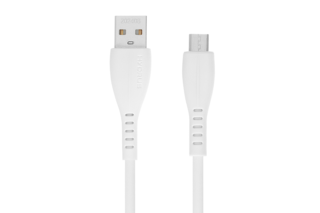 Cáp sạc USB-A - Micro USB 10W 1m Hydrus CS-DC52 Màu Trắng