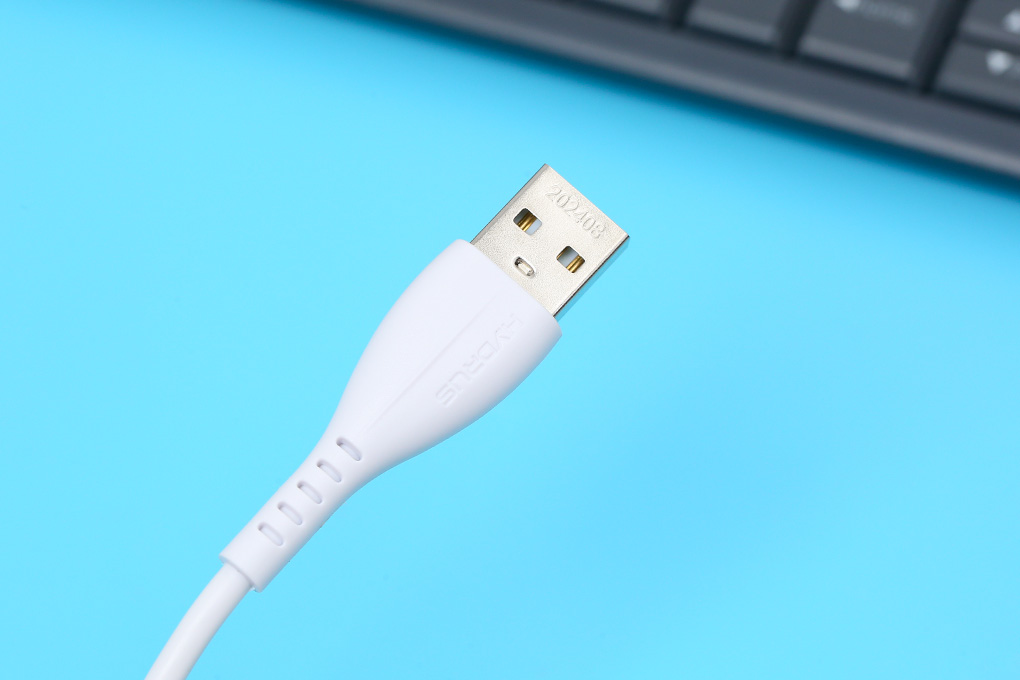 Cáp sạc USB-A - Micro USB 10W 1m Hydrus CS-DC52 Màu Trắng