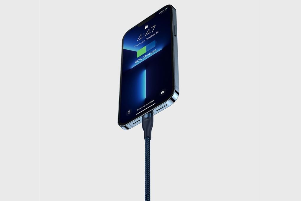 Cáp sạc nhanh 3 đầu Type-C - Type-C Lightning Micro USB 100W 1.5m Baseus Flash Series 2 CB000004 Màu Xanh dương đậm