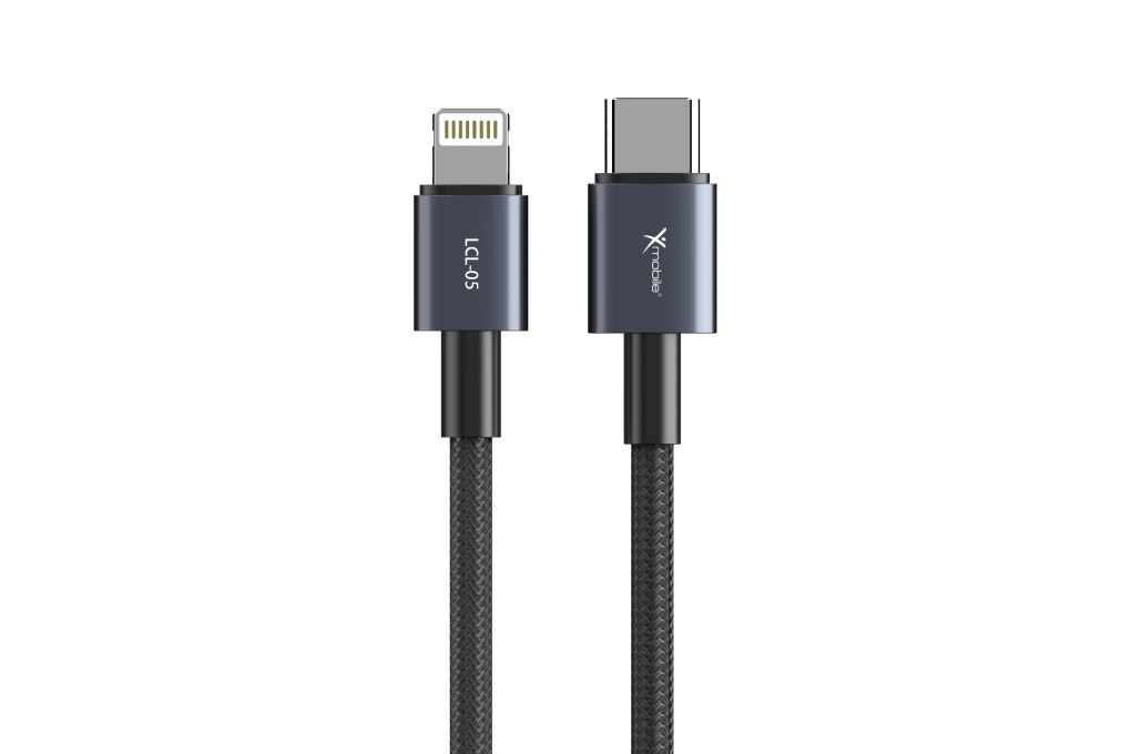 Cáp sạc nhanh Type-C - Lightning 27W 2m Xmobile LCL-05 Màu Đen