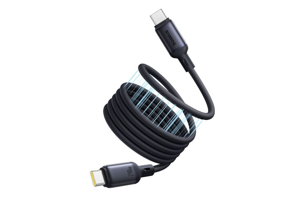 Cáp sạc nhanh Type-C - Type-C 240W 1m Baseus PicoGo CB000153 Màu Đen