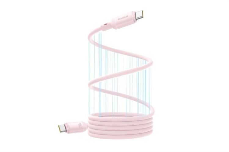 Cáp Type C - Type C 1m Magnetic Baseus PicoGo CB000153 Màu Hồng