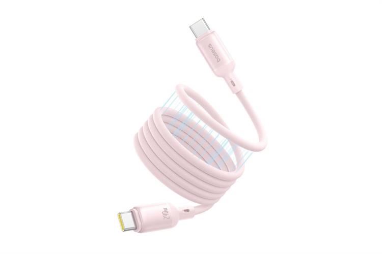 Cáp sạc nhanh Type-C - Type-C 240W 1m Baseus PicoGo CB000153 Màu Hồng
