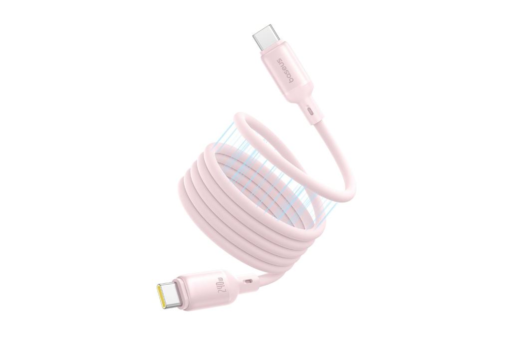 Cáp sạc nhanh Type-C - Type-C 240W 1m Baseus PicoGo CB000153 Màu Hồng
