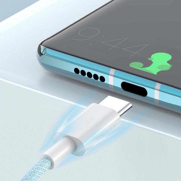 Cáp sạc Type C - Type C 1m NC-001 thiết kế chuẩn kết nối