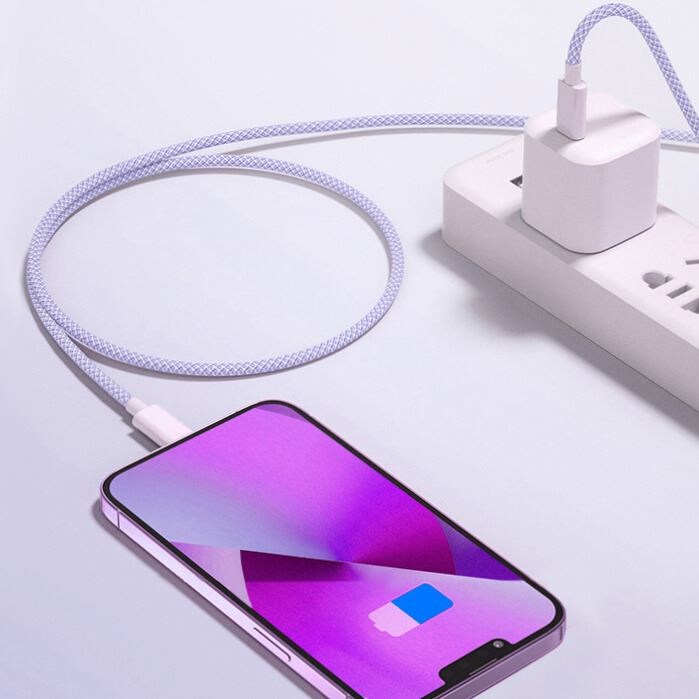 Cáp sạc Type C - Type C 1m NC-001 sạc nhanh với công suất 60W