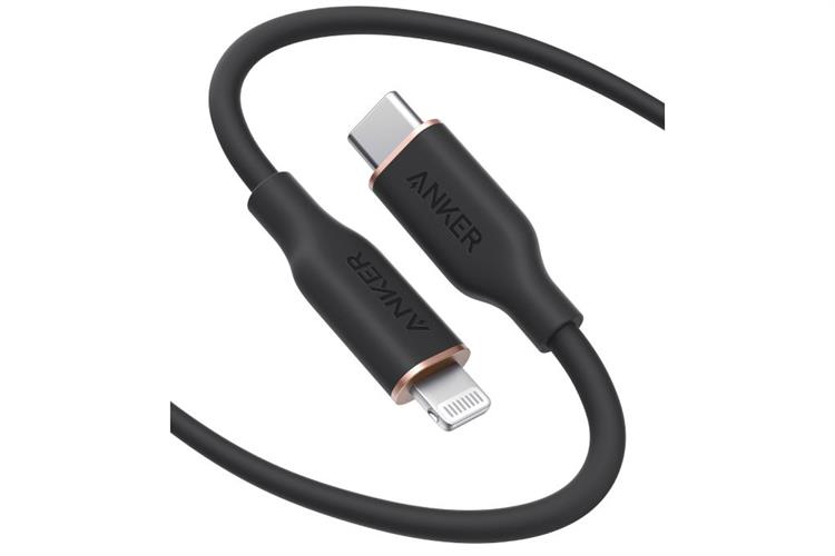Cáp Type C - Lightning MFi 1.8m Anker PowerLine III Flow A8663