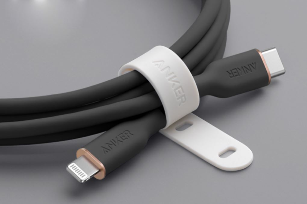 Cáp Type C - Lightning MFi 1.8m Anker PowerLine III Flow A8663 - 2