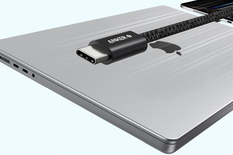 Cáp sạc nhanh và truyền dữ liệu Type-C - Type-C 240W 1m Anker Zolo A8060 Màu Đen