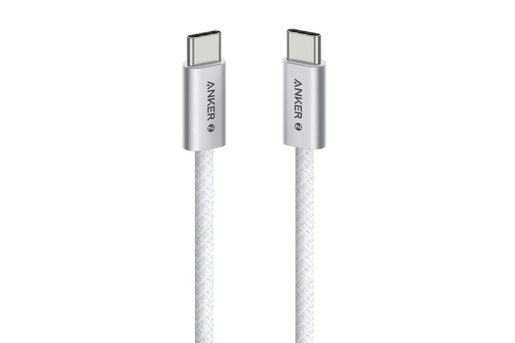 Cáp sạc nhanh và truyền dữ liệu Type-C - Type-C 240W 1m Anker Zolo A8060 Màu Trắng