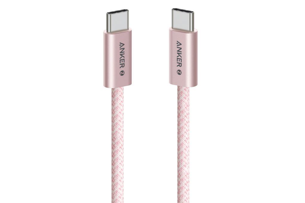 Cáp sạc nhanh và truyền dữ liệu Type-C - Type-C 240W 1m Anker Zolo A8060 Màu Hồng