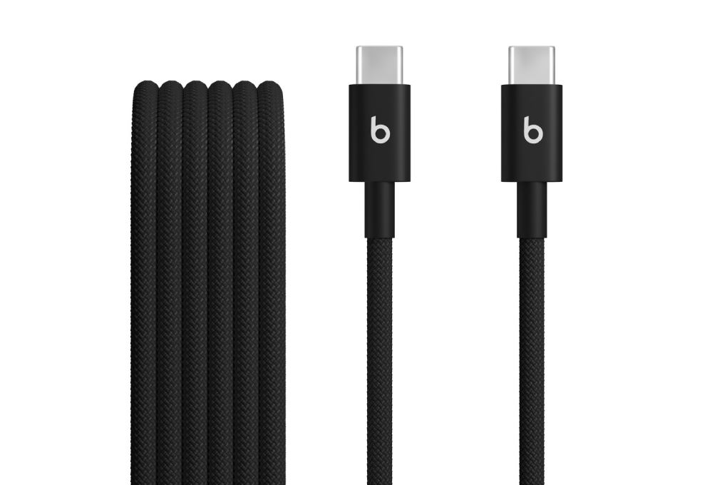 Cáp sạc nhanh và truyền dữ liệu Type-C - Type-C 60W 1.5m Beats Màu Đen