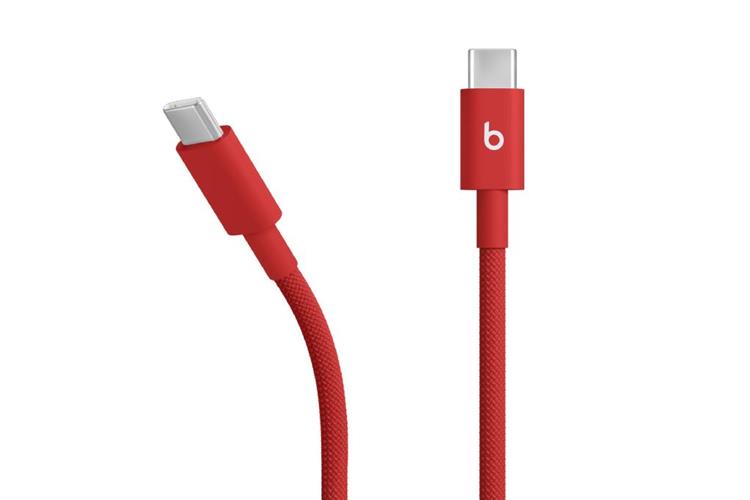 Cáp sạc nhanh và truyền dữ liệu Type-C - Type-C 60W 1.5m Beats Màu Đỏ