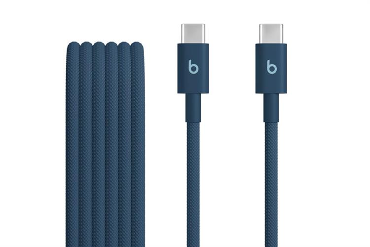 Cáp sạc nhanh và truyền dữ liệu Type-C - Type-C 60W 1.5m Beats Màu Xanh đậm