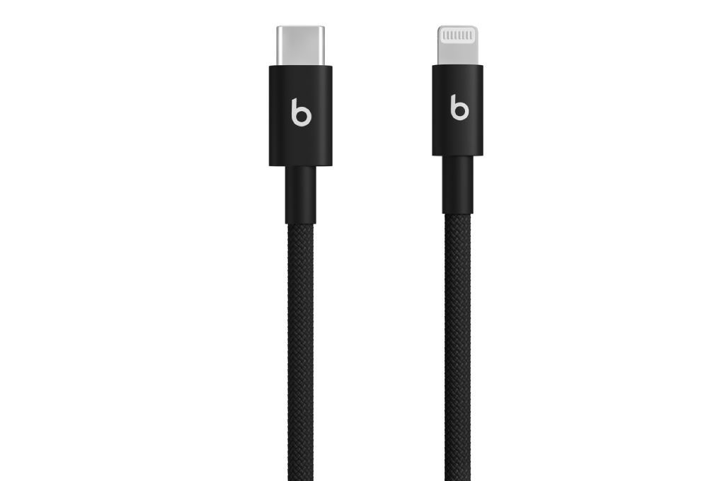 Cáp sạc nhanh và truyền dữ liệu Type-C - Lightning 18W 1.5m Beats Màu Đen