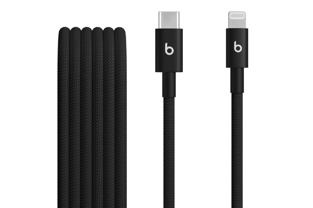 Cáp sạc nhanh và truyền dữ liệu Type-C - Lightning 18W 1.5m Beats Màu Đen