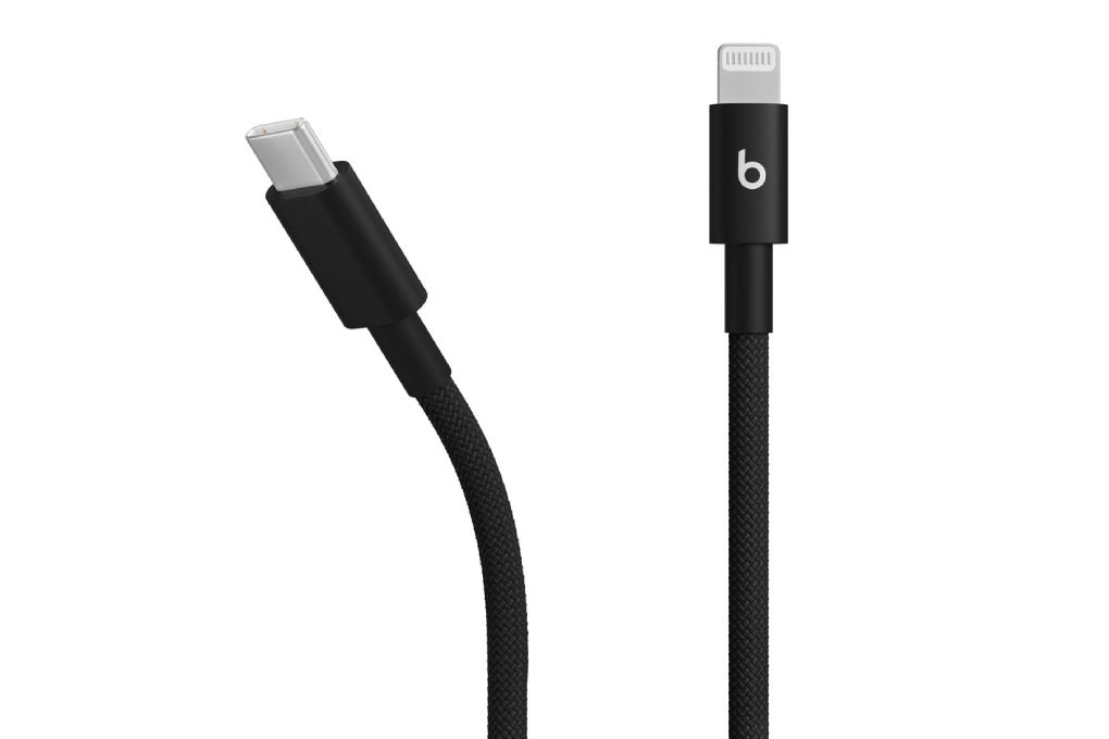 Cáp sạc nhanh và truyền dữ liệu Type-C - Lightning 18W 1.5m Beats Màu Đen