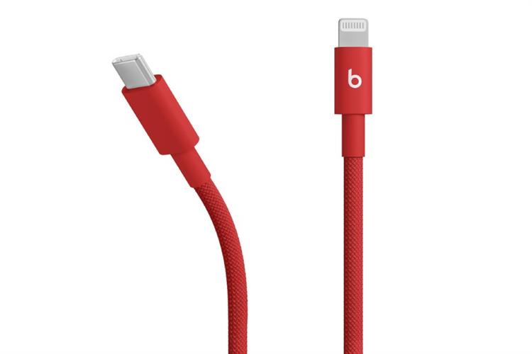 Cáp sạc nhanh và truyền dữ liệu Type-C - Lightning 18W 1.5m Beats Màu Đỏ