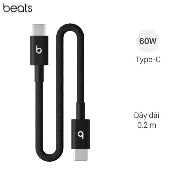 Cáp Type C - Type C 0.2m Beats MEQ94