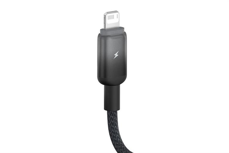 Cáp sạc USB-A - Lightning 12W 1m Baseus Discolor CB000104 Màu Đen