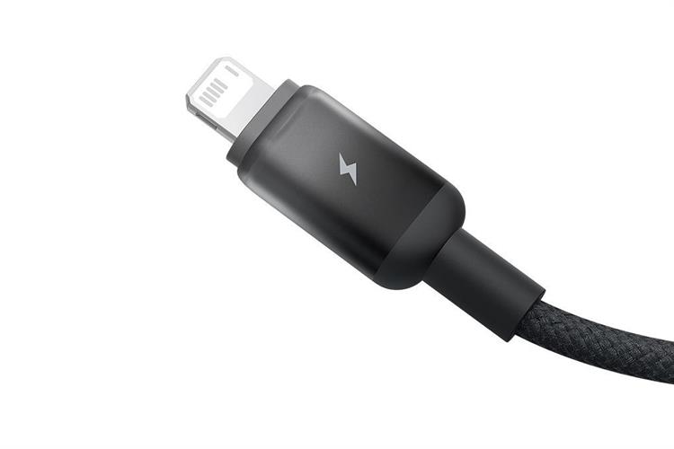 Cáp sạc USB-A - Lightning 12W 1m Baseus Discolor CB000104 Màu Đen