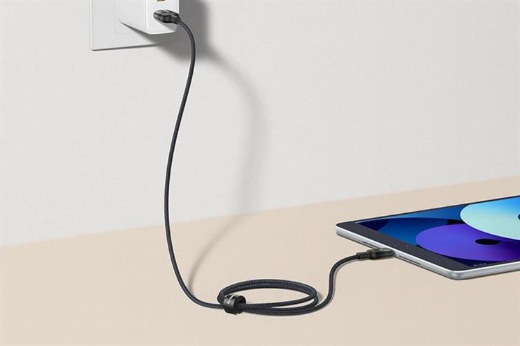 Cáp sạc USB-A - Lightning 12W 1m Baseus Discolor CB000104 Màu Đen