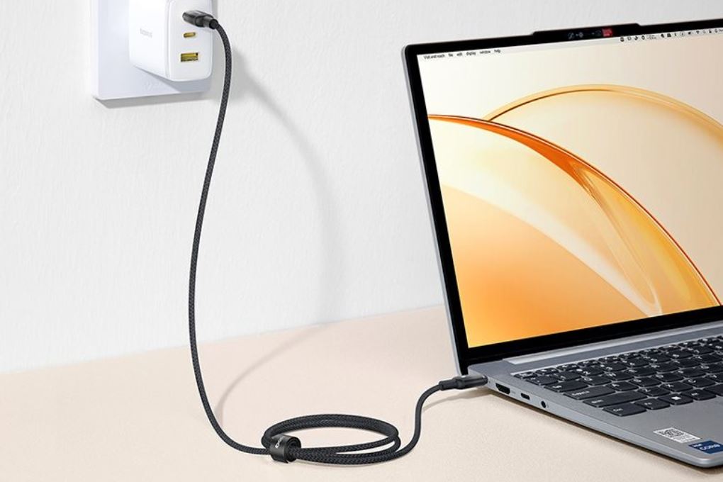 Cáp sạc nhanh Type-C - Type-C 100W 1m Baseus Discolor CB000103 Màu Đen