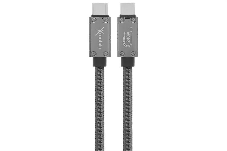 Cáp sạc nhanh Type-C - Type-C 240W 1m Xmobile CS234