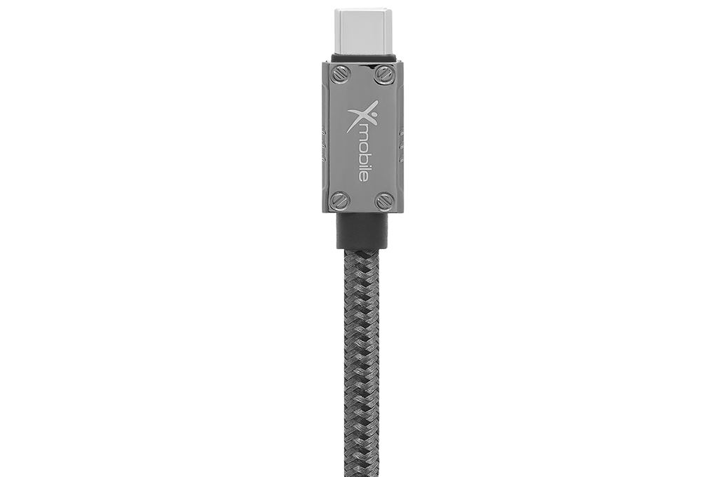 Cáp sạc nhanh Type-C - Type-C 240W 1m Xmobile CS234 Màu Đen