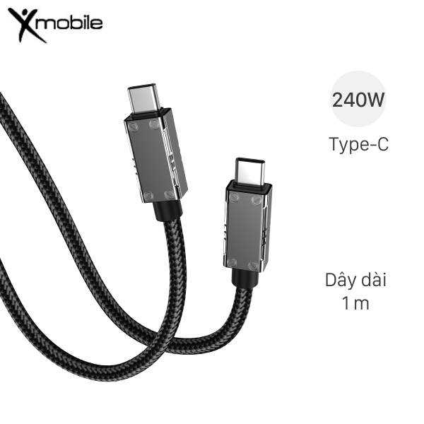 Cáp sạc nhanh 1m Xmobile CS234