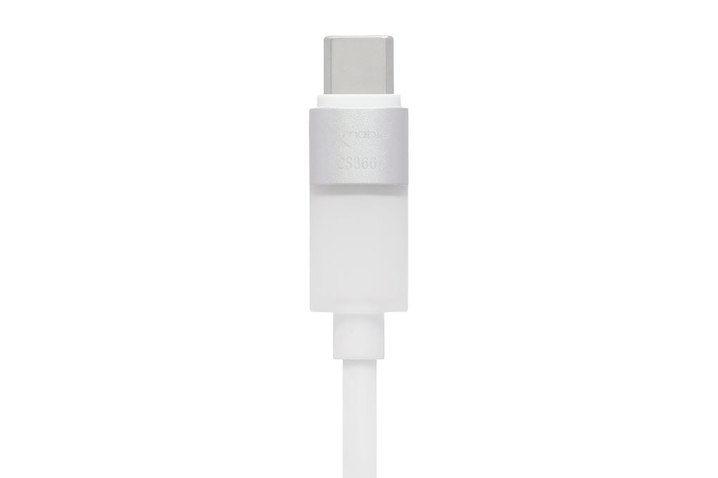 Cáp sạc nhanh Type-C - Lightning 30W 1m Xmobile LED CS366 Màu Trắng