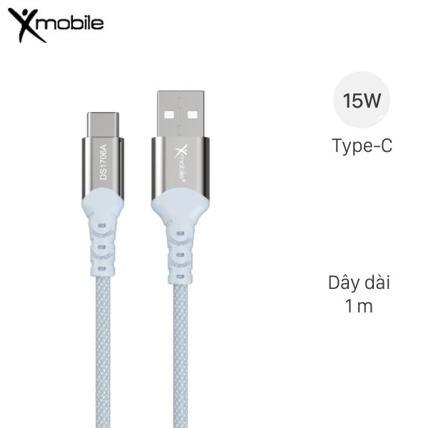 Cáp sạc và truyền dữ liệu 1m Xmobile DS1706A