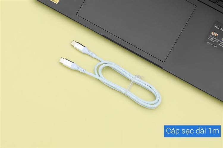 Cáp sạc nhanh và truyền dữ liệu Type-C - Type-C 100W 1m Xmobile DS1706C Màu Xanh Dương